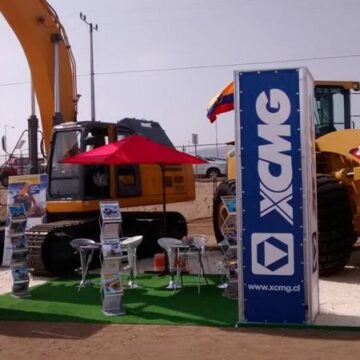 XCMG presente en EXPONOR