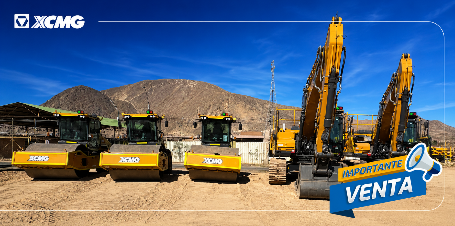 Gran venta importante en el norte de la mano de XCMG